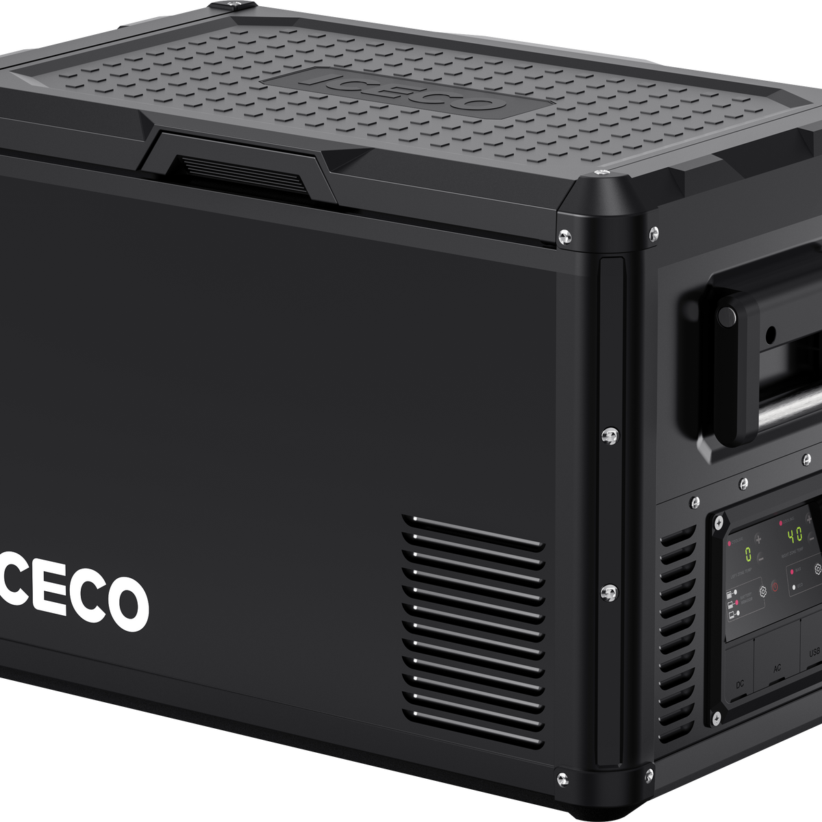 VL45ProD Dual Zone Portable Freezer - Black | ICECO – ICECO Wholesale