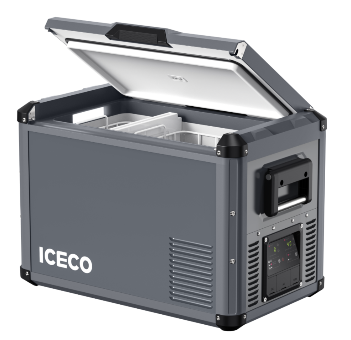 VL45ProD Dual Zone Portable Freezer - Gray | ICECO