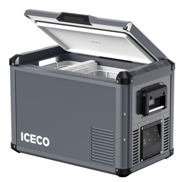 VL45ProD Dual Zone Portable Freezer - Gray | ICECO