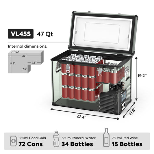 VL45 Portable Freezer Single Zone | ICECO | 45 LT