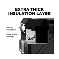 APL55 Dual Zone 12 Volt Freezer | ICECO | 55 LT