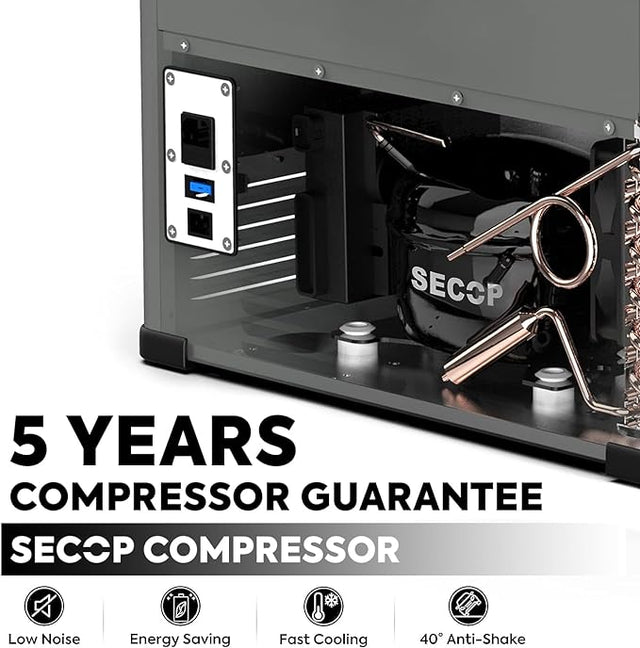 VL60 Dual Zone Metal Freezer with Cover | ICECO | 60LT – ICECO Wholesale