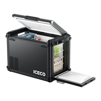 VL45Plus Single Zone 3-Way Access Portable Freezer - Black | ICECO