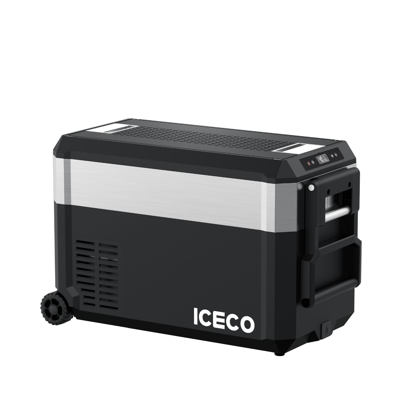 JP40 Pro Dual Zone Wheeled Portable Freezer With Cover | ICECO JP40 Pro Dual Zone Wheeled Portable Freezer With Cover | ICECO