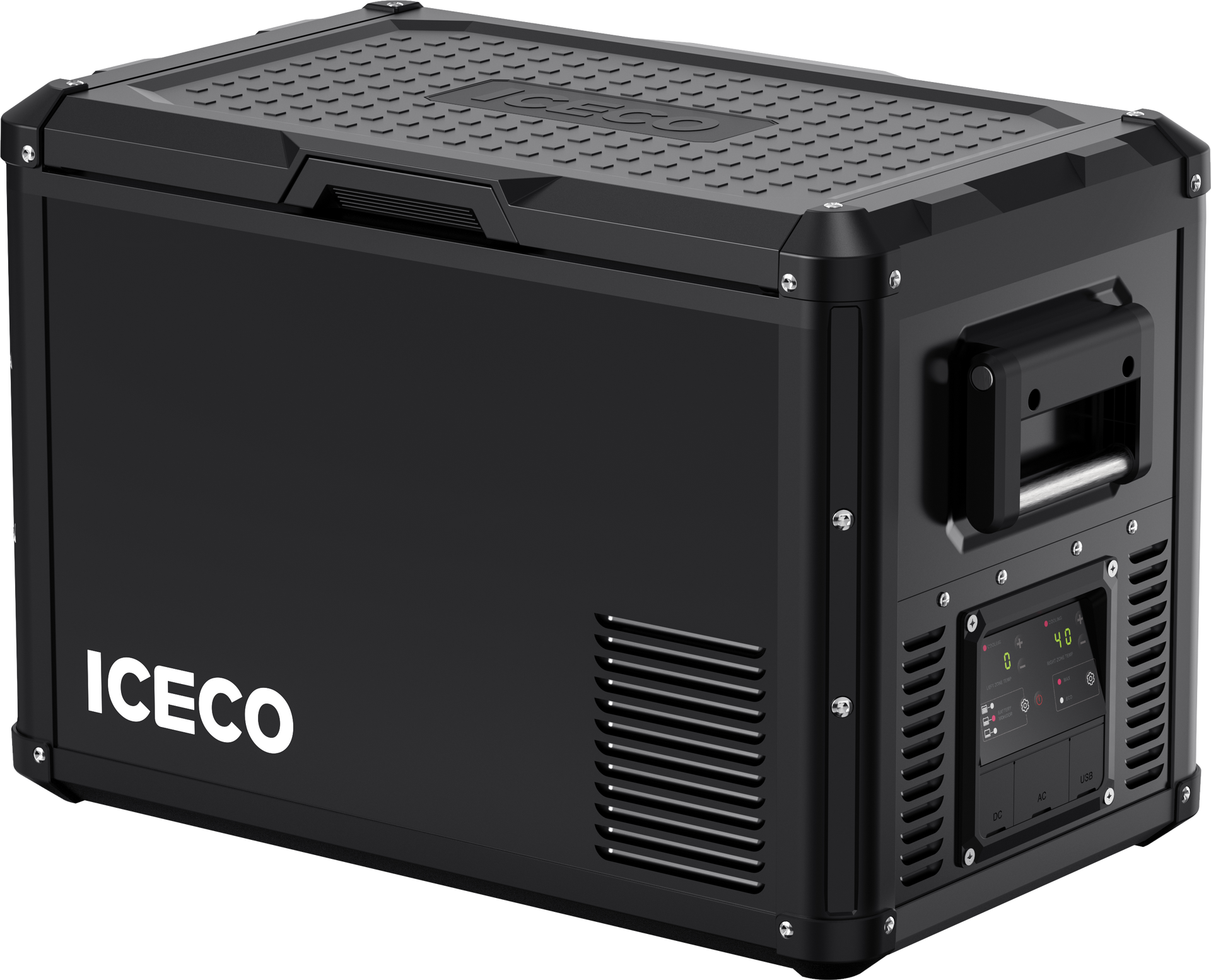 VL45ProD Dual Zone Portable Freezer - Black | ICECO – ICECO Wholesale
