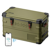 Jeep APL35 Dual Zone Aluminum Olive Freezer | ICECO | 35L